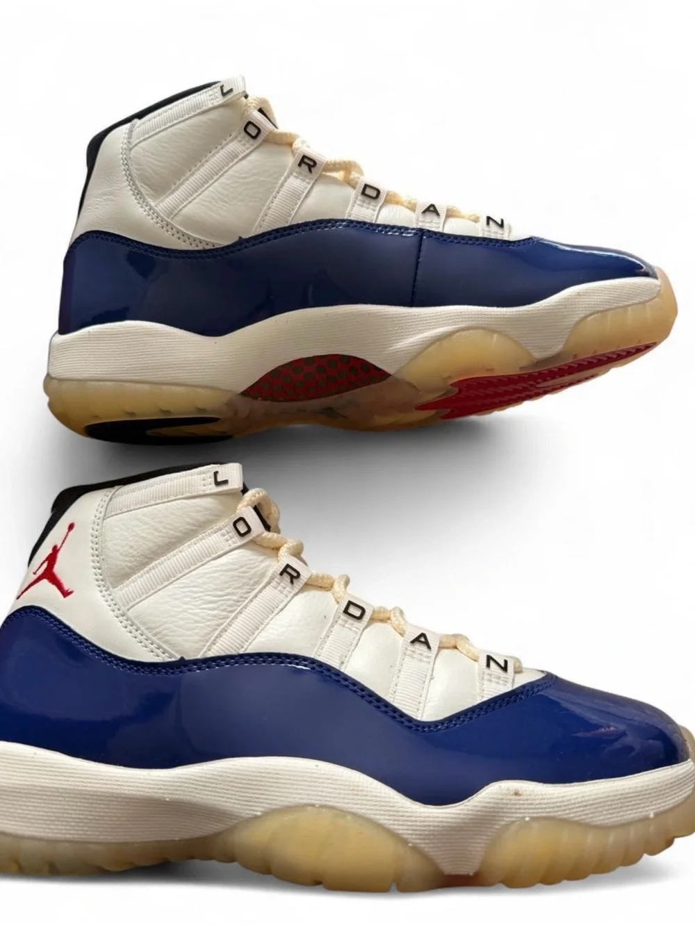 Jordan Men’s Sneakers - White, Navy, Red